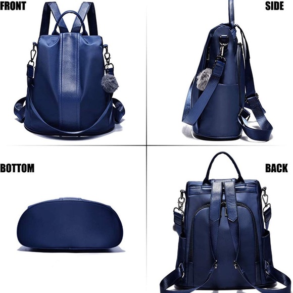 Waterproof Nylon Anti-theft Backpacks Medium - Picture 2 of 8